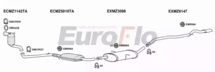 Система выпуска ОГ EuroFlo MZB1820D 6001E